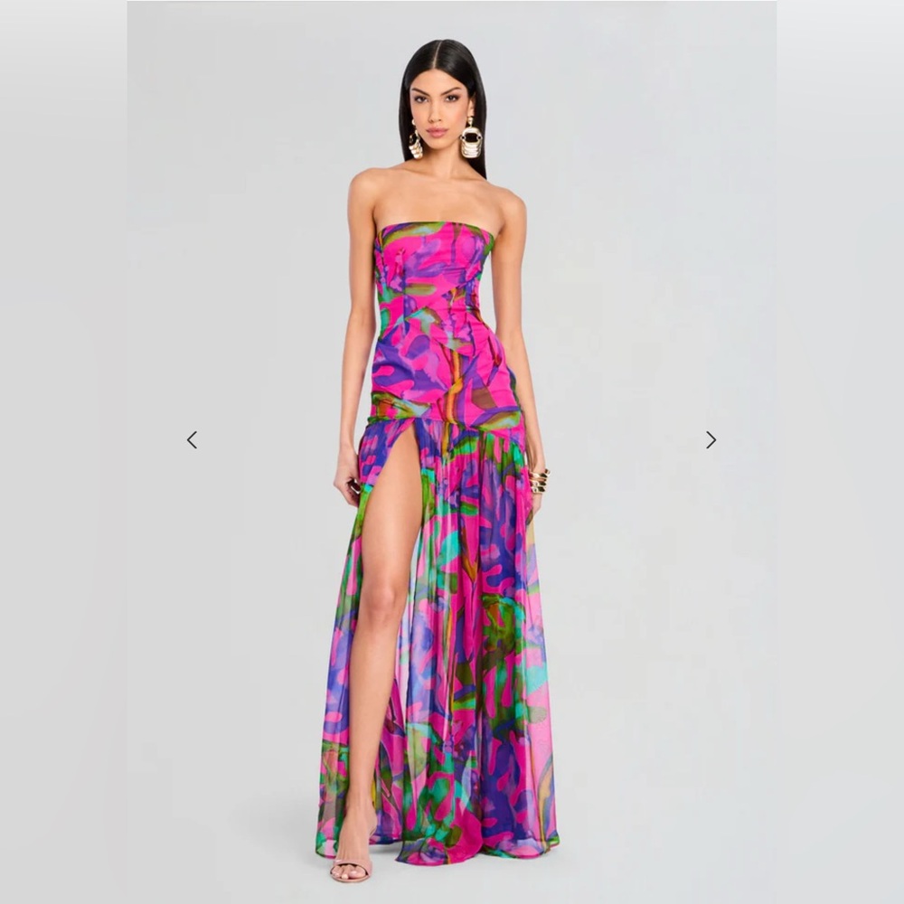 COPY - Nicole Silk chiffon dress
